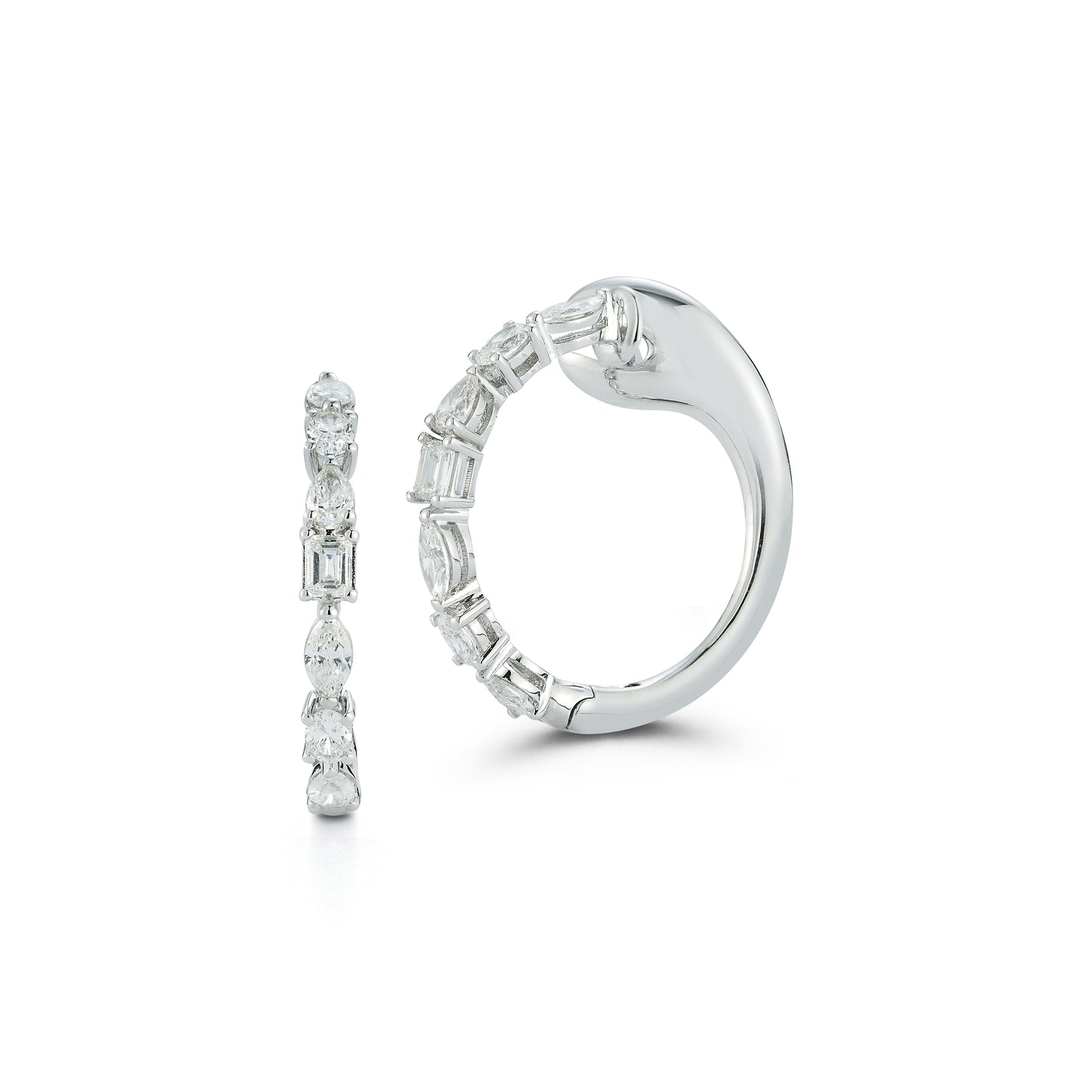 1.13 CT Multi Diamond Earring
