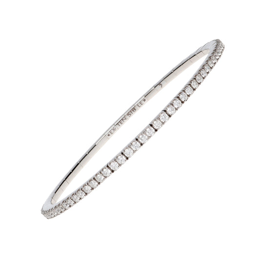 2 CT Round Diamond Stretch Bracelet