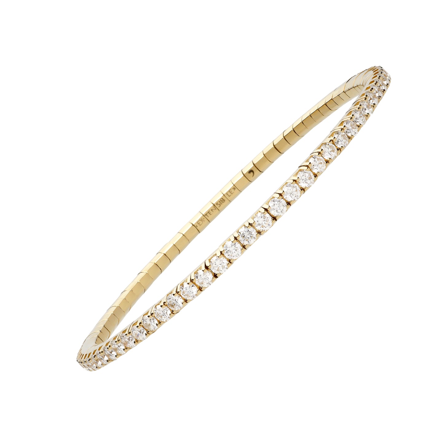 3.35 CT Round Diamond Stretch Bracelet
