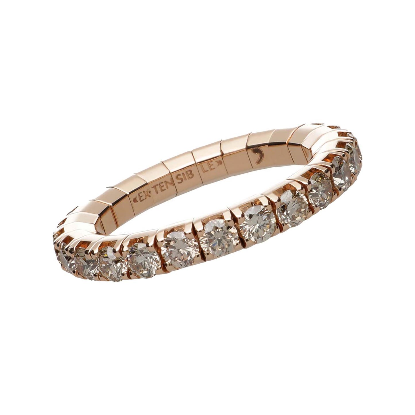 Champagne Diamond Ring