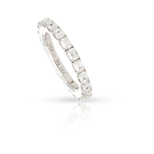 Diamond Emerald Cut Eternity Ring