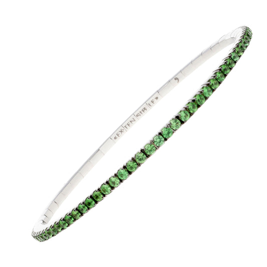 Tsavorite Stretch Bracelet